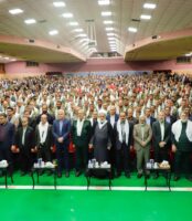 گردهمایی بزرگ بسیجیان صنعت نفت جنوب به مناسبت هفته بسیج