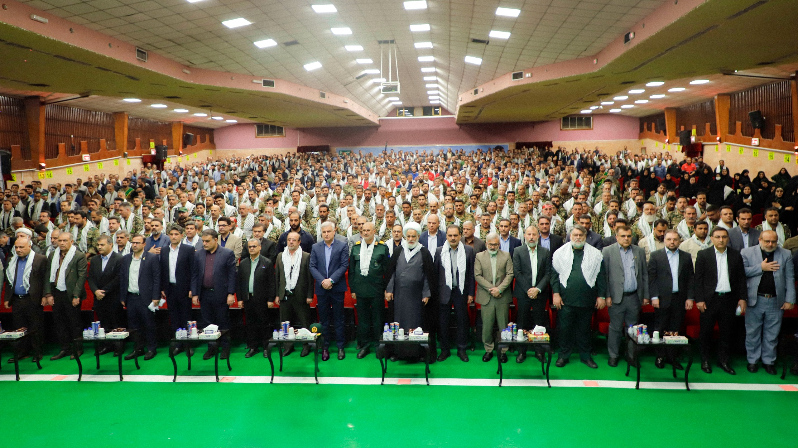 گردهمایی بزرگ بسیجیان صنعت نفت جنوب به مناسبت هفته بسیج